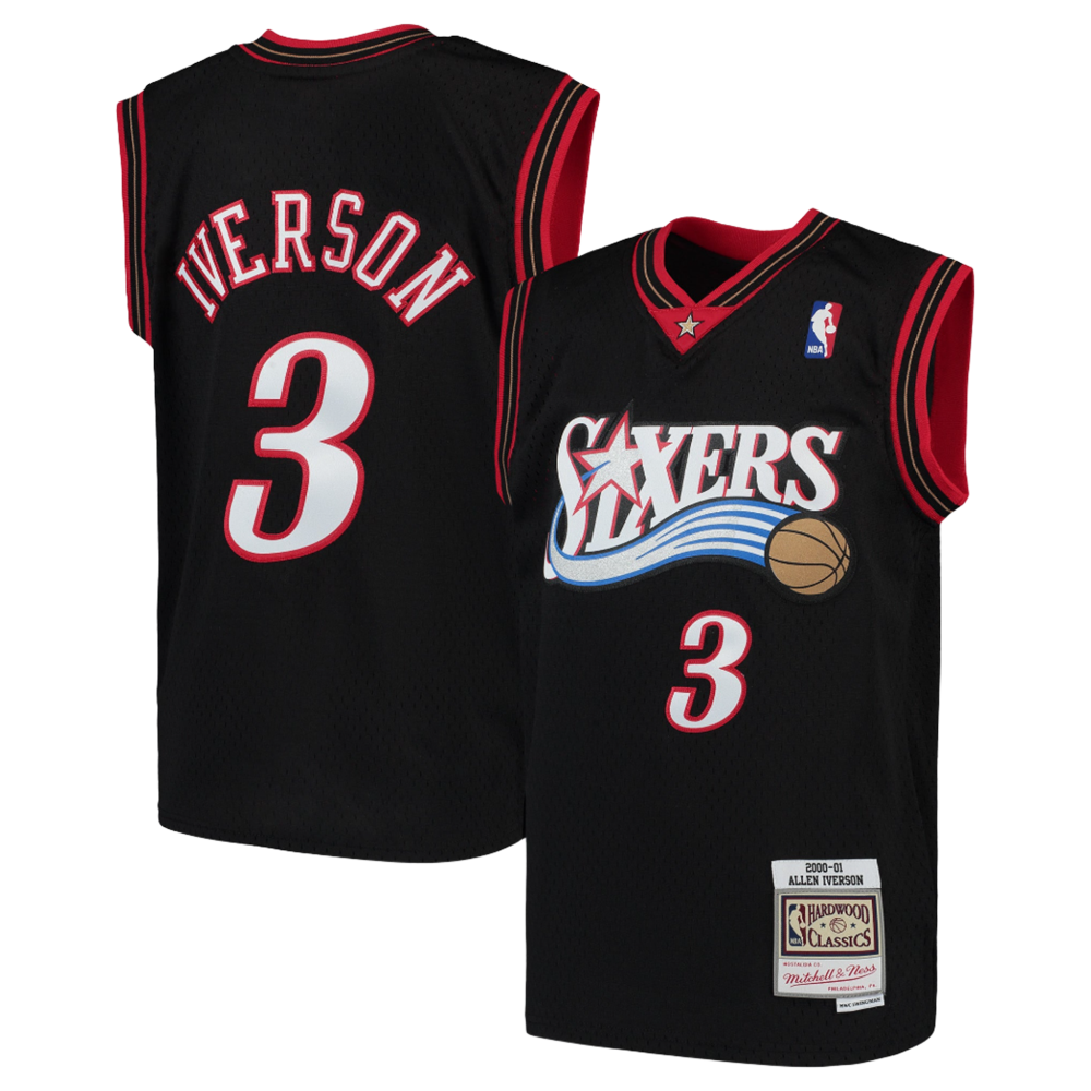 Mitchell & Ness Swingman Philadelphia 76ers Home 2000-01 2024 Allen Iverson Jersey