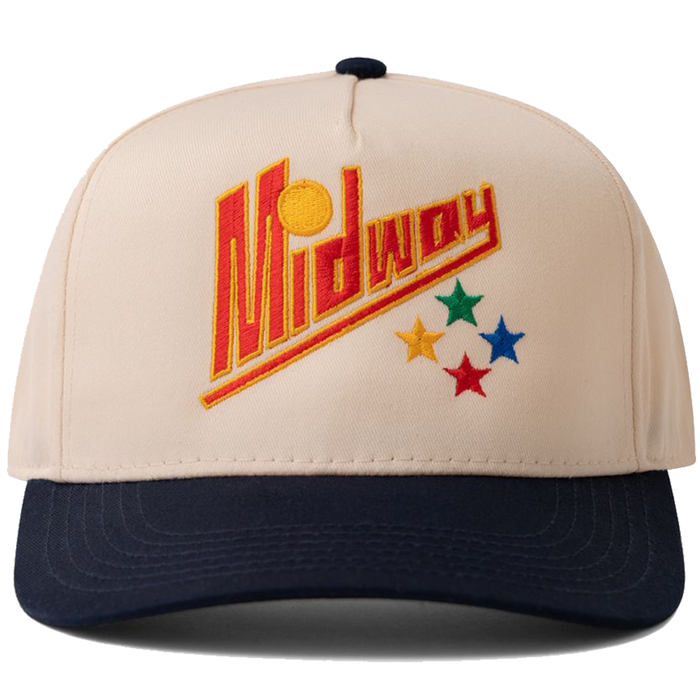 Gorra snapback vintage de dos tonos Midway Mundial