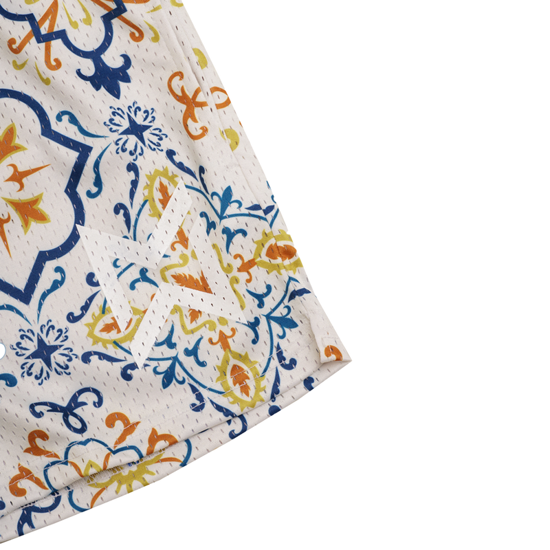 Pantalones cortos de baloncesto de malla con herencia cubana para mujer de Midway Sports