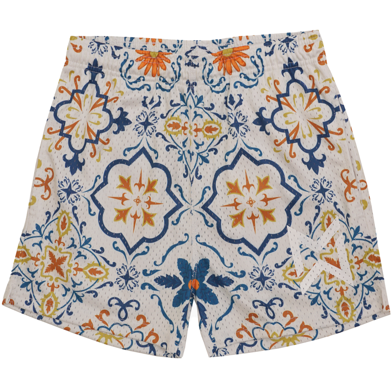 Pantalones cortos de baloncesto de malla con herencia cubana para mujer de Midway Sports