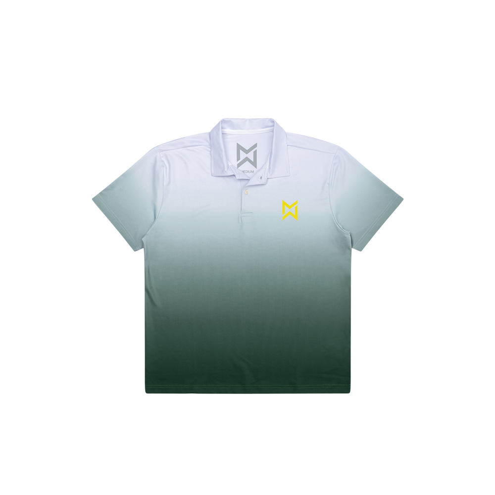 Midway Sports Men's "Iguana Greens" Ombre Golf Polo