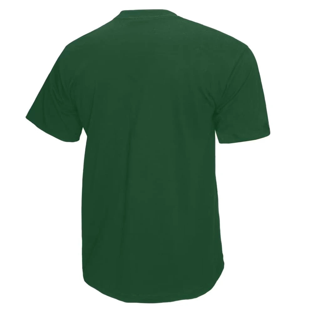 Mitchell & Ness Men's Green Miami Hurricanes Retro Brush Mineral Wash T-Shirt
