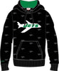 Sudadera con capucha de forro polar con estampado integral de los New York Jets de Mitchell & Ness 