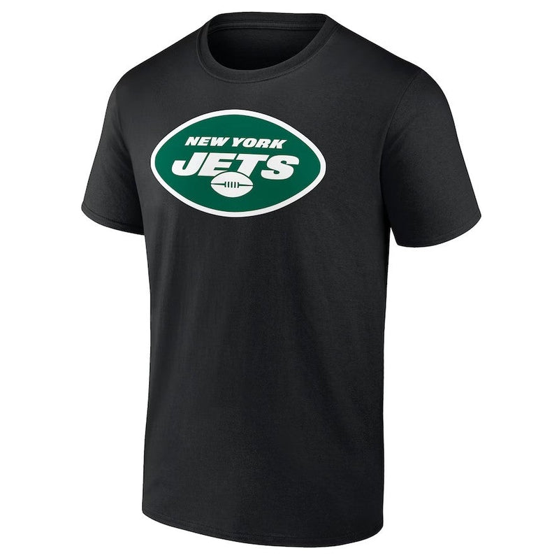 Camiseta con logo principal de los NY Jets - Negro