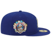 Gorra New Era 59Fifty ajustada con diseño botánico de los Dodgers de Los Ángeles de la MLB