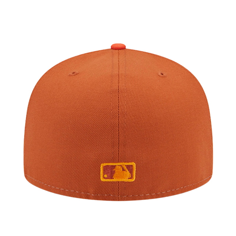 Gorra ajustada tricolor New Era 59Fifty MLB Houston Astros