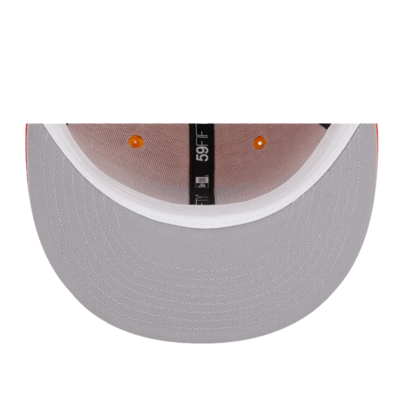 Gorra ajustada tricolor New Era 59Fifty MLB Houston Astros