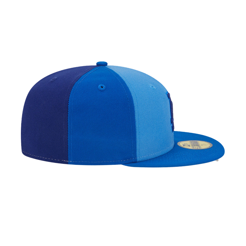 Gorra ajustada tricolor New Era 59Fifty MLB LA Dodgers