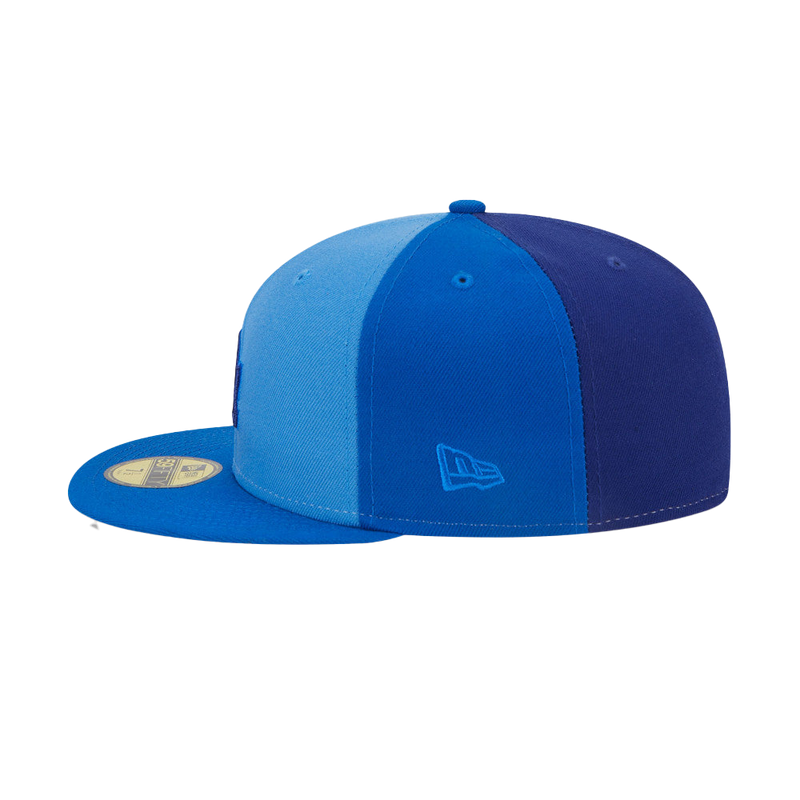 Gorra ajustada tricolor New Era 59Fifty MLB LA Dodgers