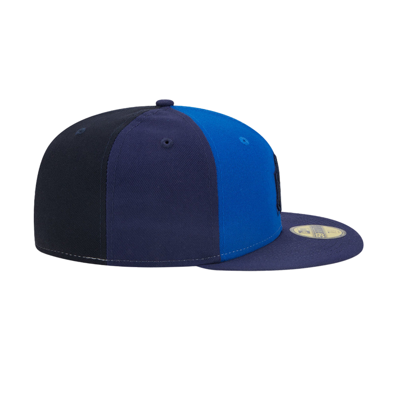 Gorra ajustada tricolor del equipo New Era 59Fifty MLB de los New York Yankees