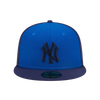 Gorra ajustada tricolor del equipo New Era 59Fifty MLB de los New York Yankees