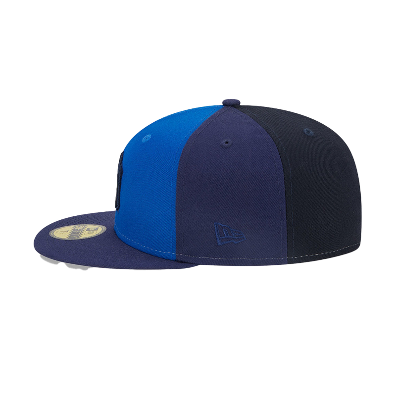 Gorra ajustada tricolor del equipo New Era 59Fifty MLB de los New York Yankees
