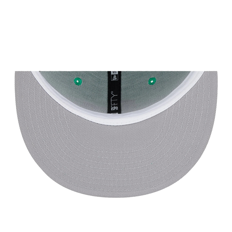 Gorra ajustada tricolor del equipo New Era 59Fifty MLB Oakland Athletics