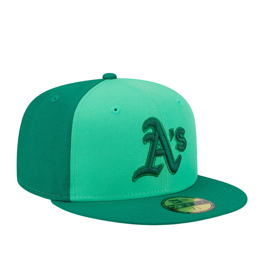 New Era 59Fifty MLB Oakland Athletics Tri-Tone Team Fitted Hat