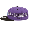 Gorra snapback 9Fifty Team Split de los Diamondbacks de Arizona de New Era