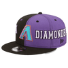Gorra snapback 9Fifty Team Split de los Diamondbacks de Arizona de New Era