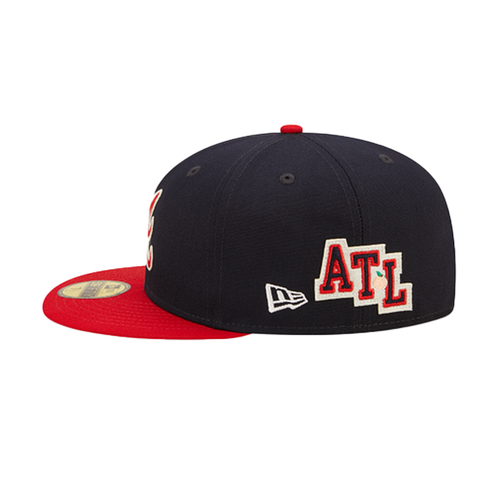 Exclusive New Era Atlanta Braves VFTV Leons Edition 59Fifty Fitted deals Hat 7 1/2