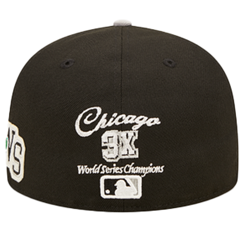 Gorra ajustada New Era Chicago White Sox Letterman 59Fifty