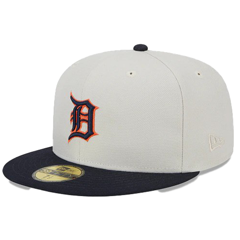 Gorra ajustada New Era Detroit Tigers Varsity Letter 59FIFTY