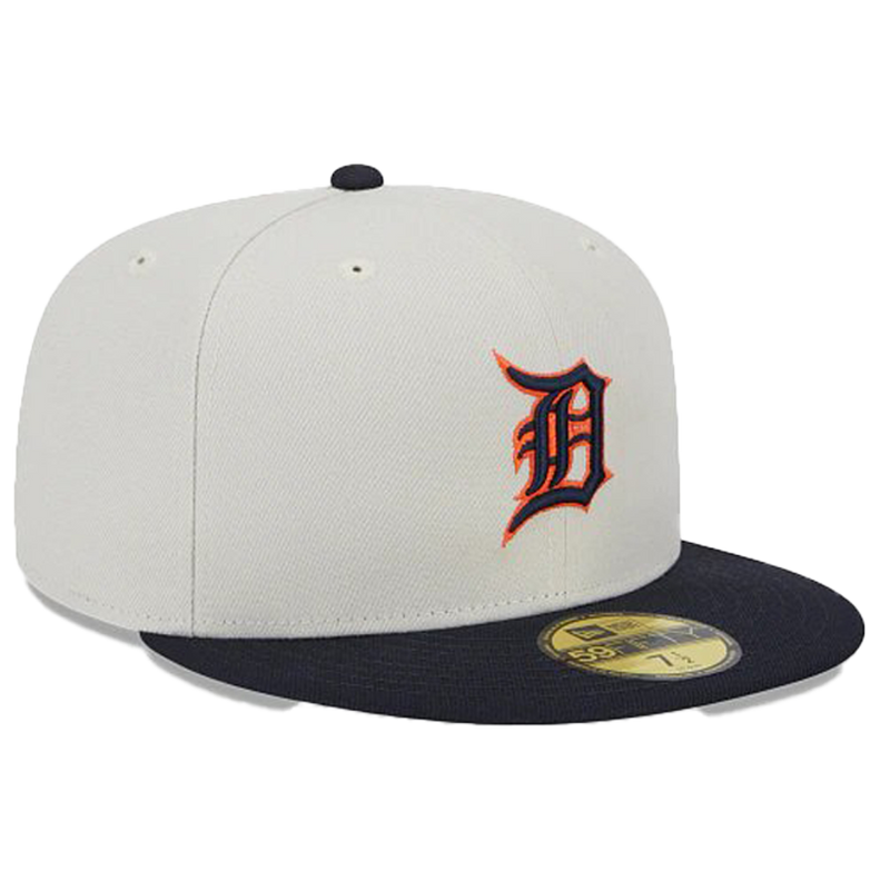 Gorra ajustada New Era Detroit Tigers Varsity Letter 59FIFTY
