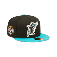 New Era Florida Marlins Letterman 59Fifty Fitted - 7 1/8