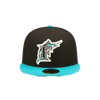 Gorra ajustada New Era Florida Marlins Letterman 59Fifty
