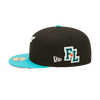 Gorra ajustada New Era Florida Marlins Letterman 59Fifty