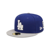 Gorra ajustada New Era Los Angeles Dodgers Letterman 59Fifty