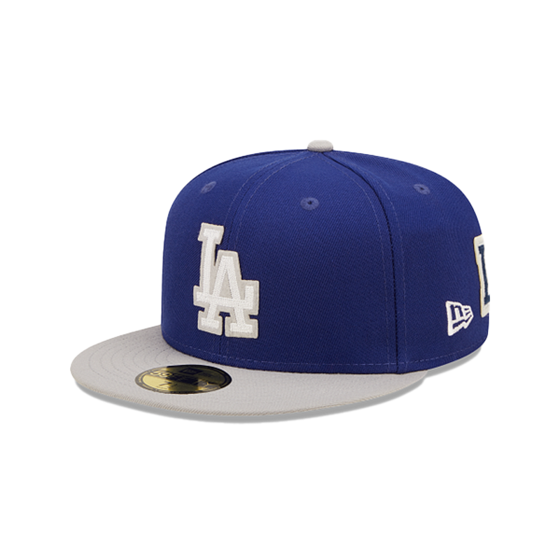 Gorra ajustada New Era Los Angeles Dodgers Letterman 59Fifty