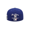 Gorra ajustada New Era Los Angeles Dodgers Letterman 59Fifty