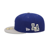 Gorra ajustada New Era Los Angeles Dodgers Letterman 59Fifty