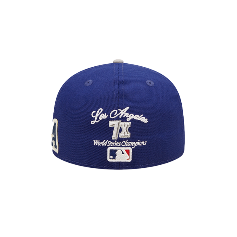 Gorra ajustada New Era Los Angeles Dodgers Letterman 59Fifty
