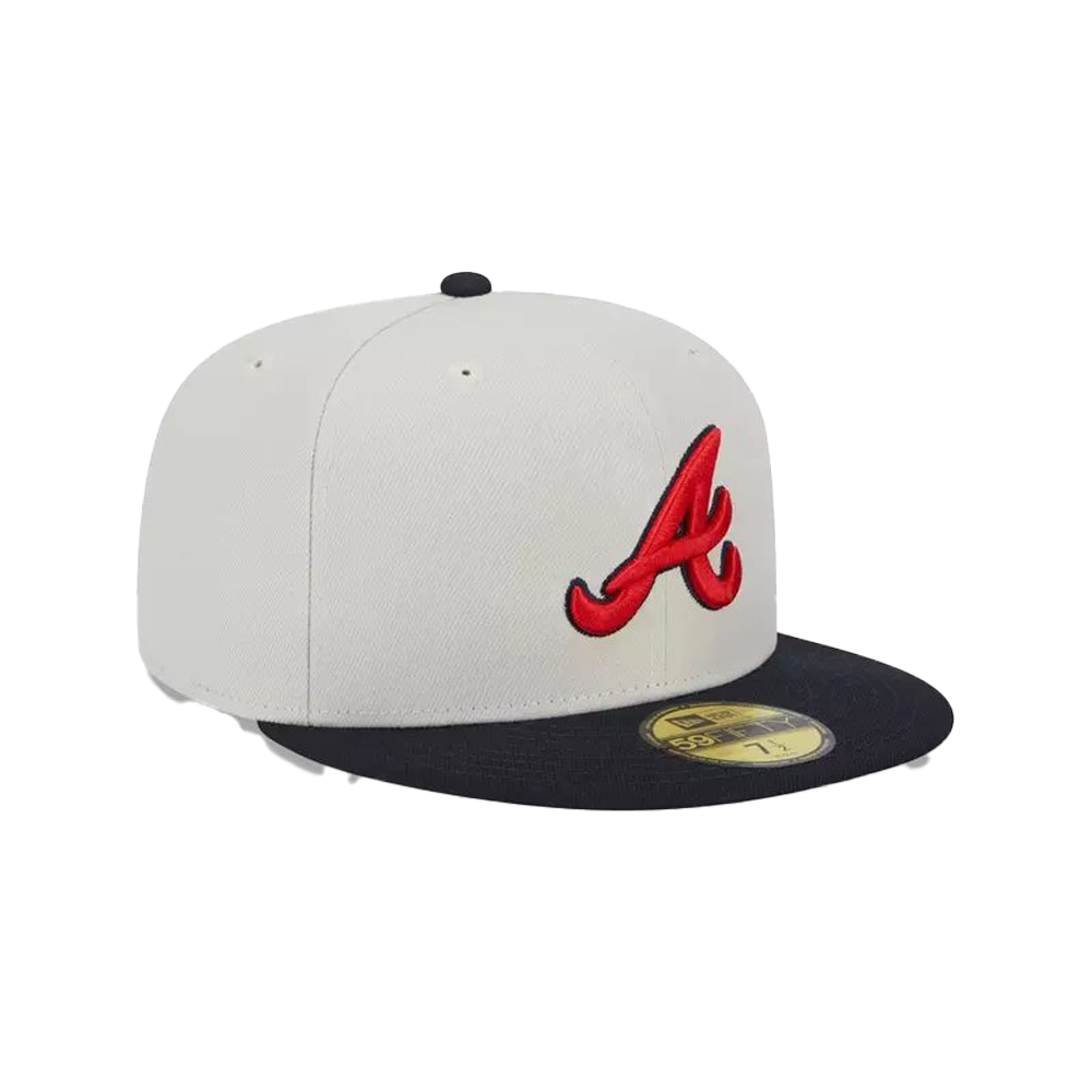 New Era Atlanta Braves World Class 59FIFTY Fitted Stone Size 7