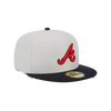 Gorra ajustada 59FIFTY de clase mundial de los Atlanta Braves de la MLB de New Era