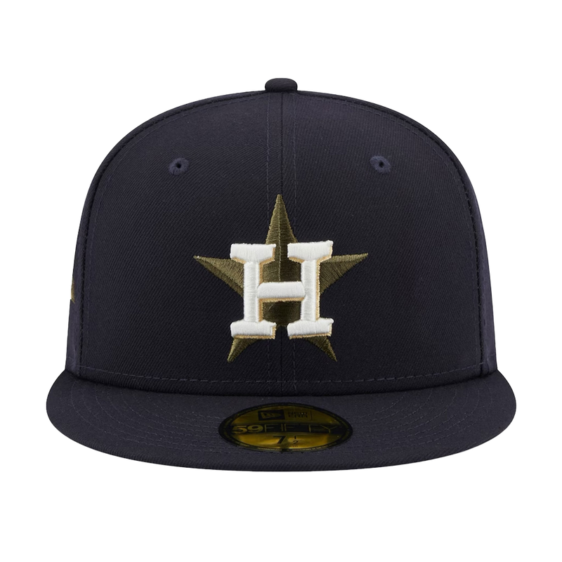 Gorra ajustada botánica 59FIFTY de los Houston Astros de la MLB de New Era