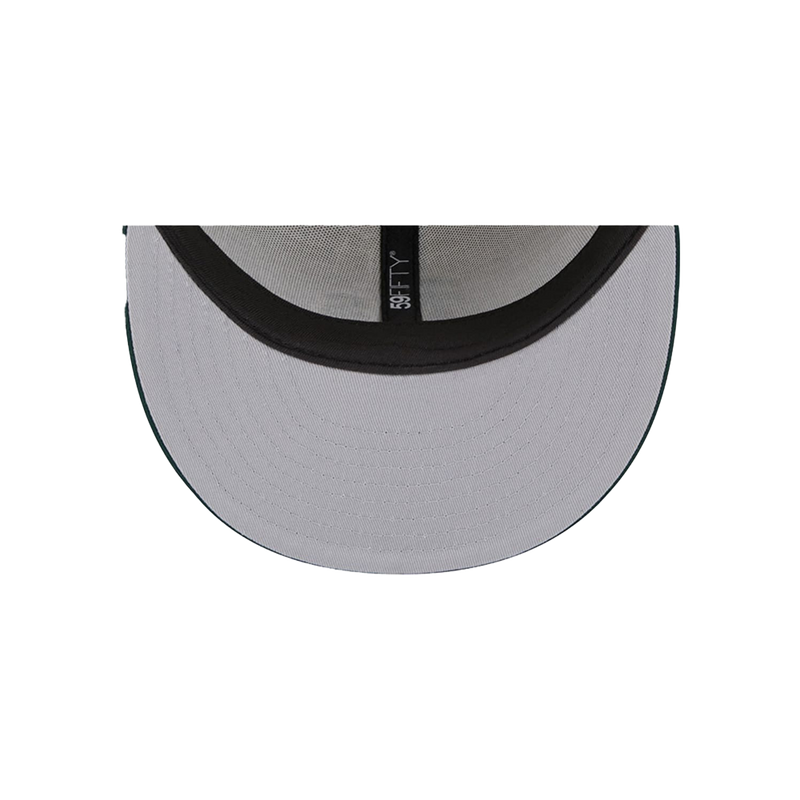 Gorra ajustada New Era MLB Oakland Athletics World Class 59Fifty para hombre, color blanco