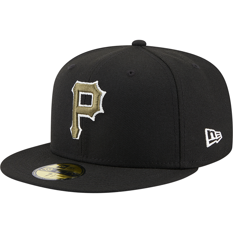 Gorra ajustada New Era MLB Pittsburgh Pirates Botanical 59Fifty para hombre