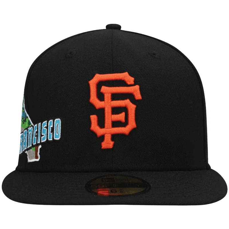 Gorra ajustada Stateview 59Fifty negra de los San Francisco Giants para hombre de New Era