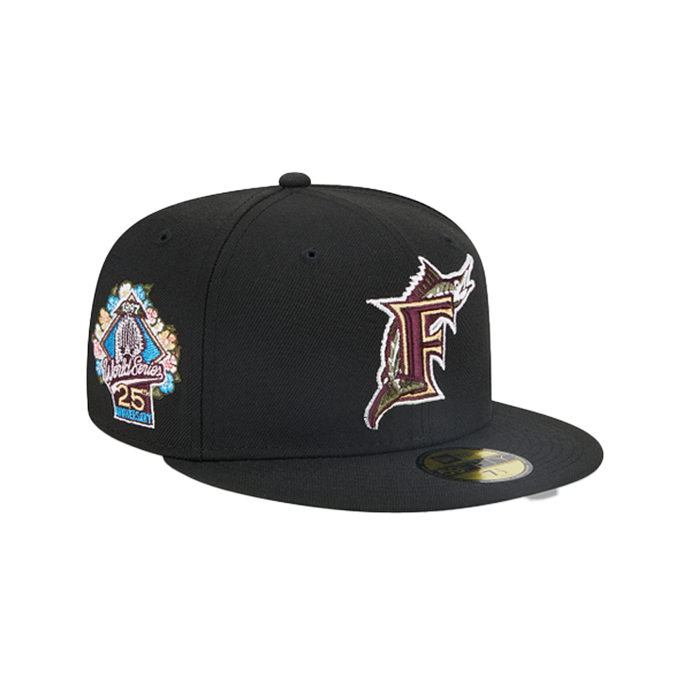 Marlins fitted hats new era on sale