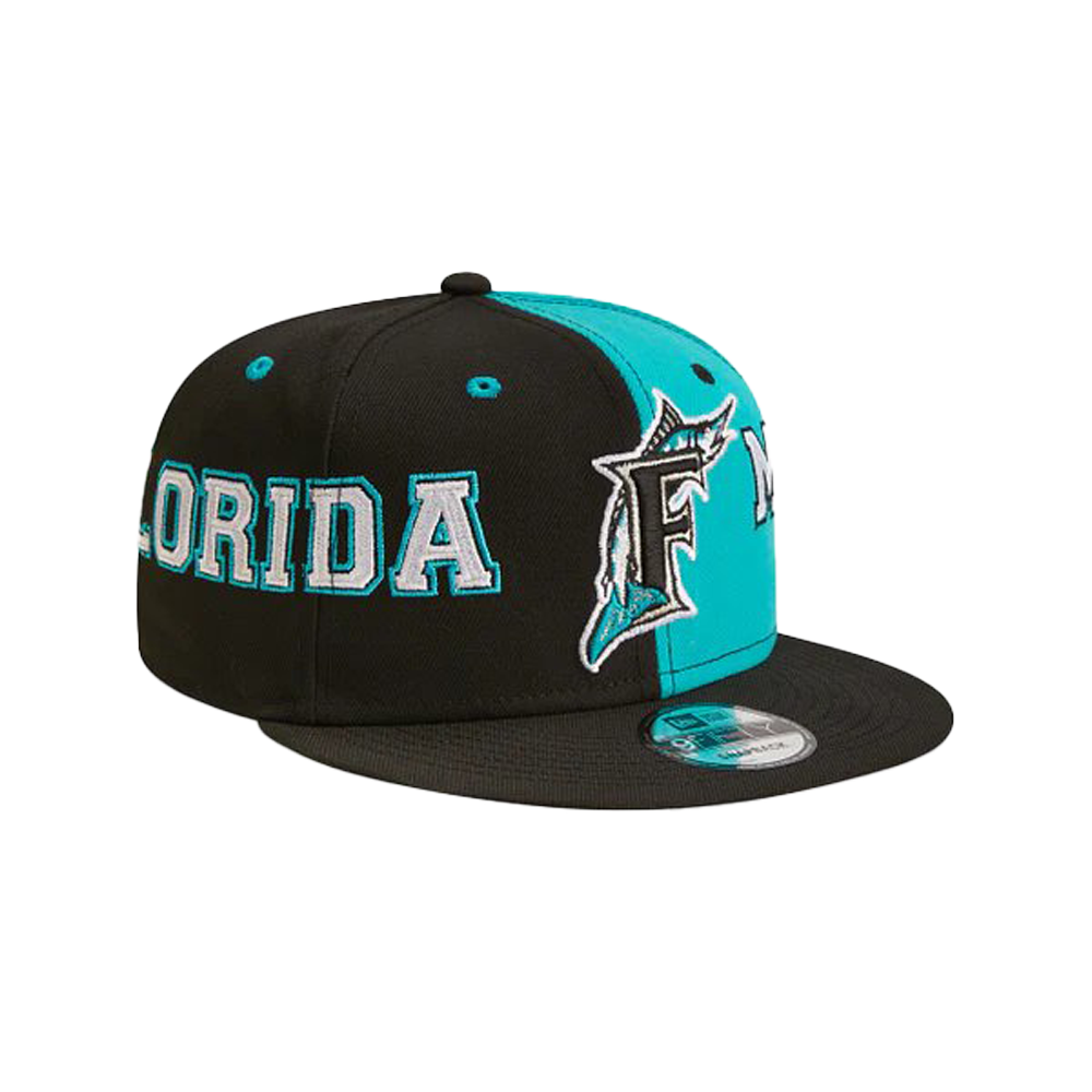 New Era Miami Marlins Team Split 59Fifty Snapback Midway Sports