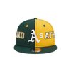 Gorra snapback New Era Team Split 59Fifty de Oakland Athletics