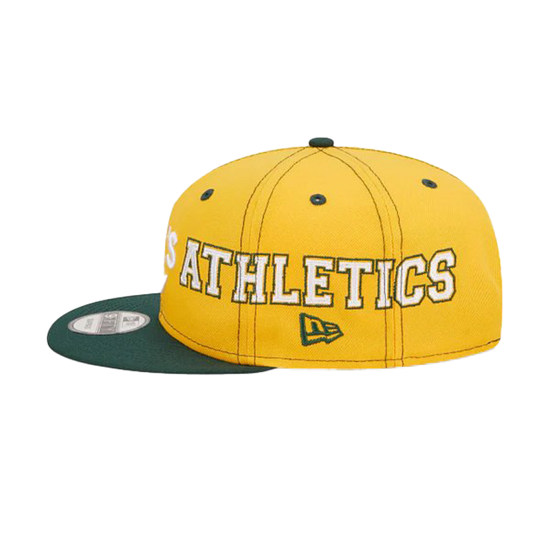 Gorra snapback New Era Team Split 59Fifty de Oakland Athletics