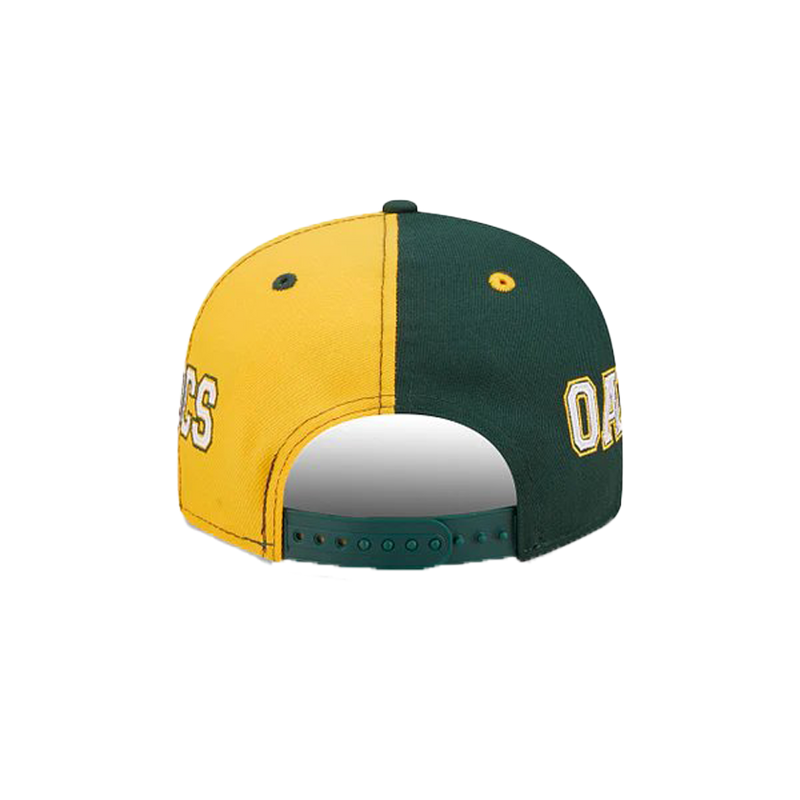 Gorra snapback New Era Team Split 59Fifty de Oakland Athletics