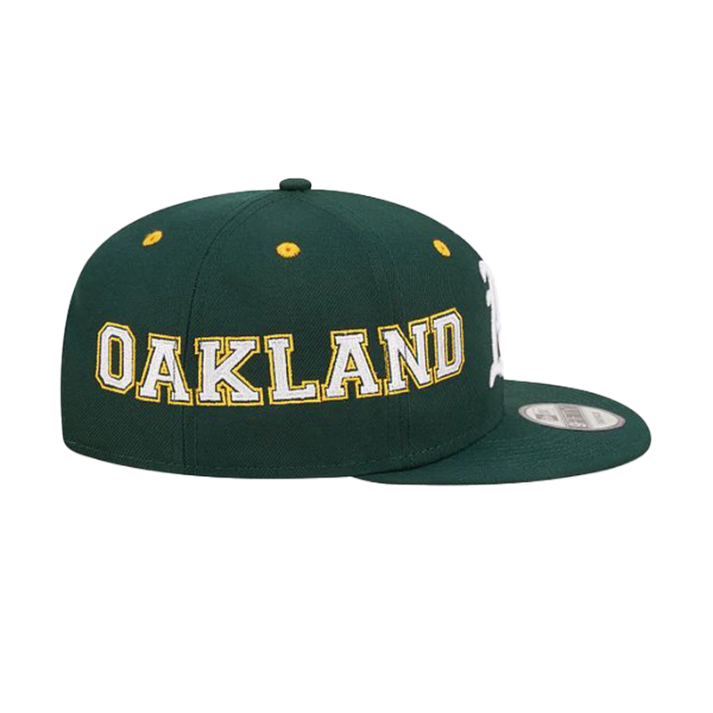 Gorra snapback New Era Team Split 59Fifty de Oakland Athletics
