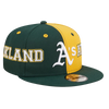 Gorra snapback New Era Team Split 59Fifty de Oakland Athletics