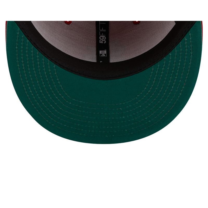 Gorra ajustada 59FIFTY con diseño botánico de los St. Louis Cardinals, color rojo, del 25.º aniversario de los entrenamientos de primavera de New Era