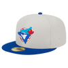 Gorra ajustada 59FIFTY con parche trasero World Class de los Toronto Blue Jays de New Era