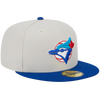 Gorra ajustada 59FIFTY con parche trasero World Class de los Toronto Blue Jays de New Era