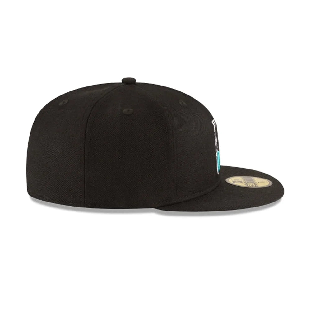 New Era Florida Marlins World Series Black Wool 59FIFTY Fitted
