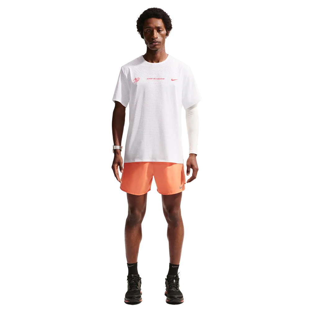 Nike AeroSwift Men's Dri-FIT ADV Short-Sleeve Running White color